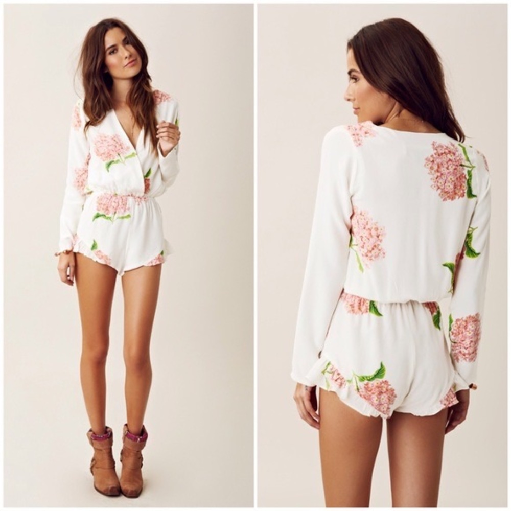 Stone Cold Fox Love Jumper Floral Size 1